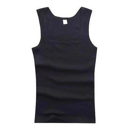 Hot Sale Summer Male clothes Women Basic Elastic tank top Pure Cotton Sleeveless Men's t-shirt Bodybuilding Fitness T-shirt - petguardiansupplies