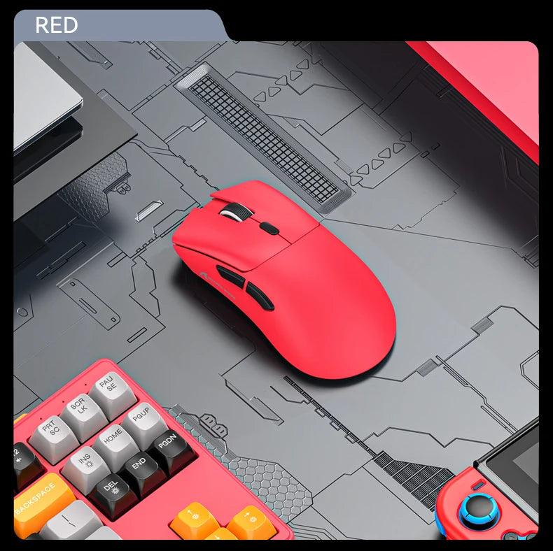 Attack Shark R1 Tri-Mode 2.4g-BT-Wired, PAW3311 18000DPI, 59g Lightweight Gaming Mouse - petguardiansupplies