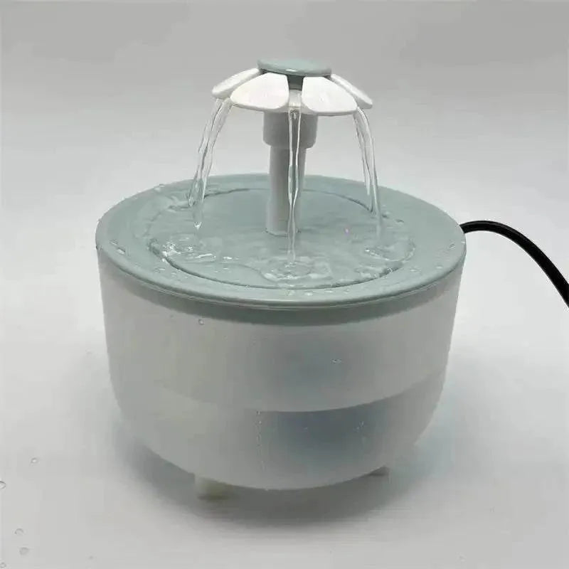 Pets Water Fountain Auto Filter USB Electric Mute Cat Drinker Bowl 1200mL Recirculate Filtring Drinker for Cats Water Dispenser - petguardiansupplies