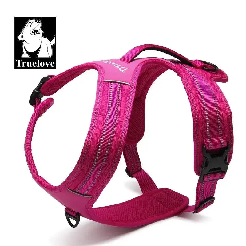 Truelove Sport Nylon Reflective No Pull Dog Harness Outdoor Adventure Pet Vest with Handle xs to xl 5 colors in stock factory - petguardiansupplies