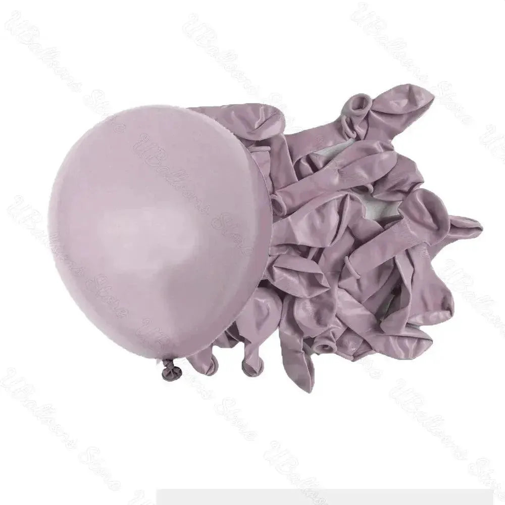 10/30/50Pcs Purple Latex Balloons Pastel Lilac Lavender Light Purple Lotus Balloons for Wedding Baby Shower Birthday Party Decor - petguardiansupplies