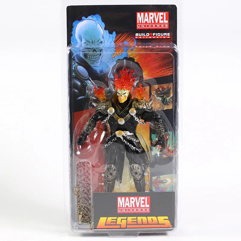 Ghost Rider Johnny Blaze PVC Action Figure Collectible Model Toy - petguardiansupplies