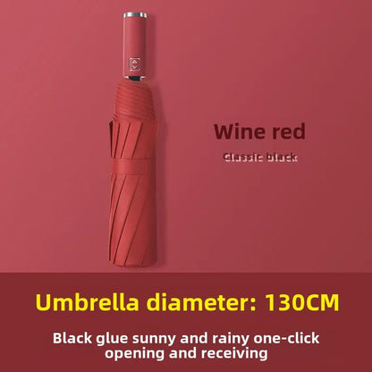 Large Foldable Umbrella Sunshade For Women Durable Umbrella Rain Sun Protection Advertising - petguardiansupplies