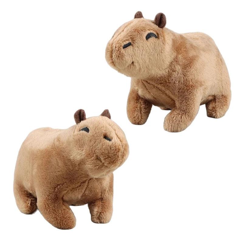 Simulation Capybara Plush Toys Capybara Plushie Dolls Soft Stuffed Animals Kawaii Kids Toy Peluche Christmas Gift for Girls - petguardiansupplies