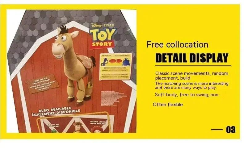 Toystory Toy Story 4 Woody Mount Hearts Horse Bullsey 18 Inch Interactive Sound Model Toy Christmas Black Friday Kids Present - petguardiansupplies