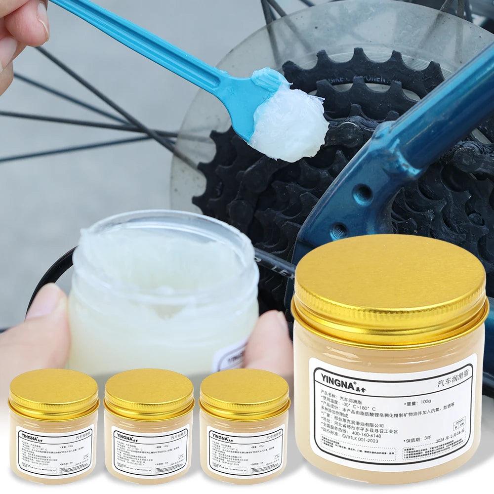 Car Sunroof Track Lubricating Grease Door Abnormal Noise Antirust Oil White Mechanical Maintenance Gear Bearing Oil Grease Kit - petguardiansupplies