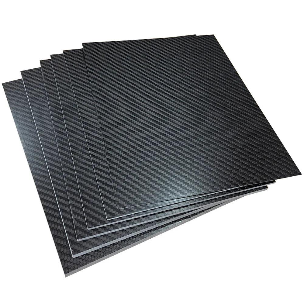 1PCS 200x300mm carbon fiber board Plate Panel Sheets High Composite Hardness Material 0.5mm 1mm 2mm 3mm 4mm 5mm Thickness For RC - petguardiansupplies