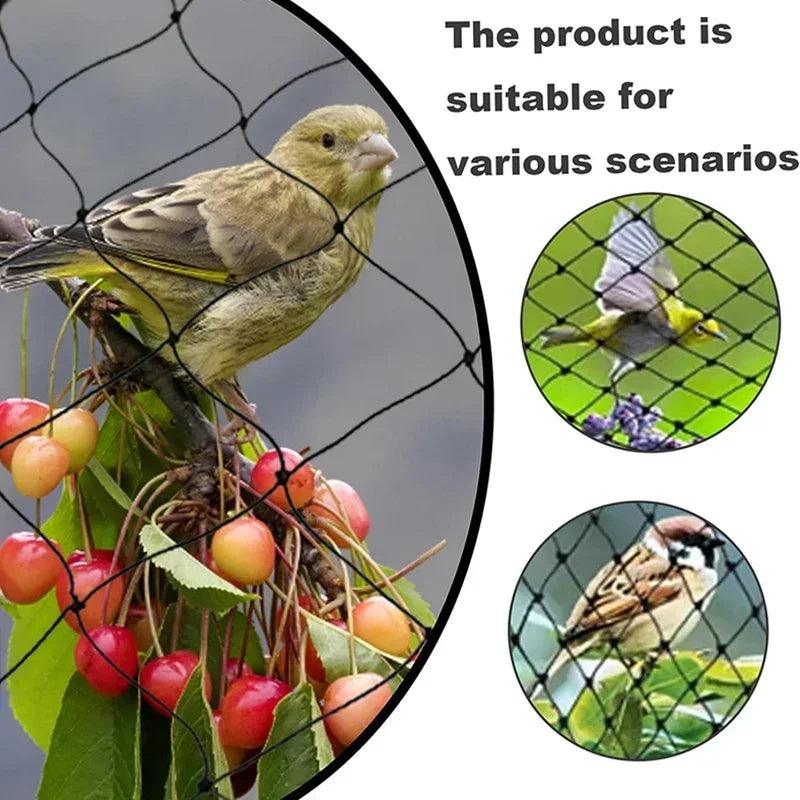 Anti Birds Net Catcher 4/6/8/15/20m Pond Fishing Nets Crops Fruit Tree Vegetables Plant Garden Pest Control - petguardiansupplies