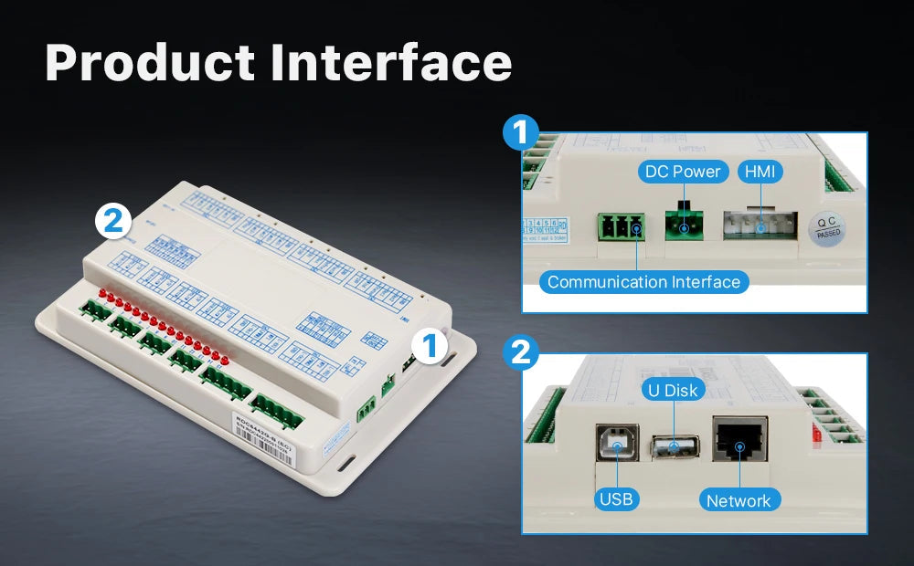 Ruida RDC6445 RDC6445G RDC6445S Controller for Co2 Laser Engraving Cutting Machine Upgrade RDC6442 RDC6442G - petguardiansupplies