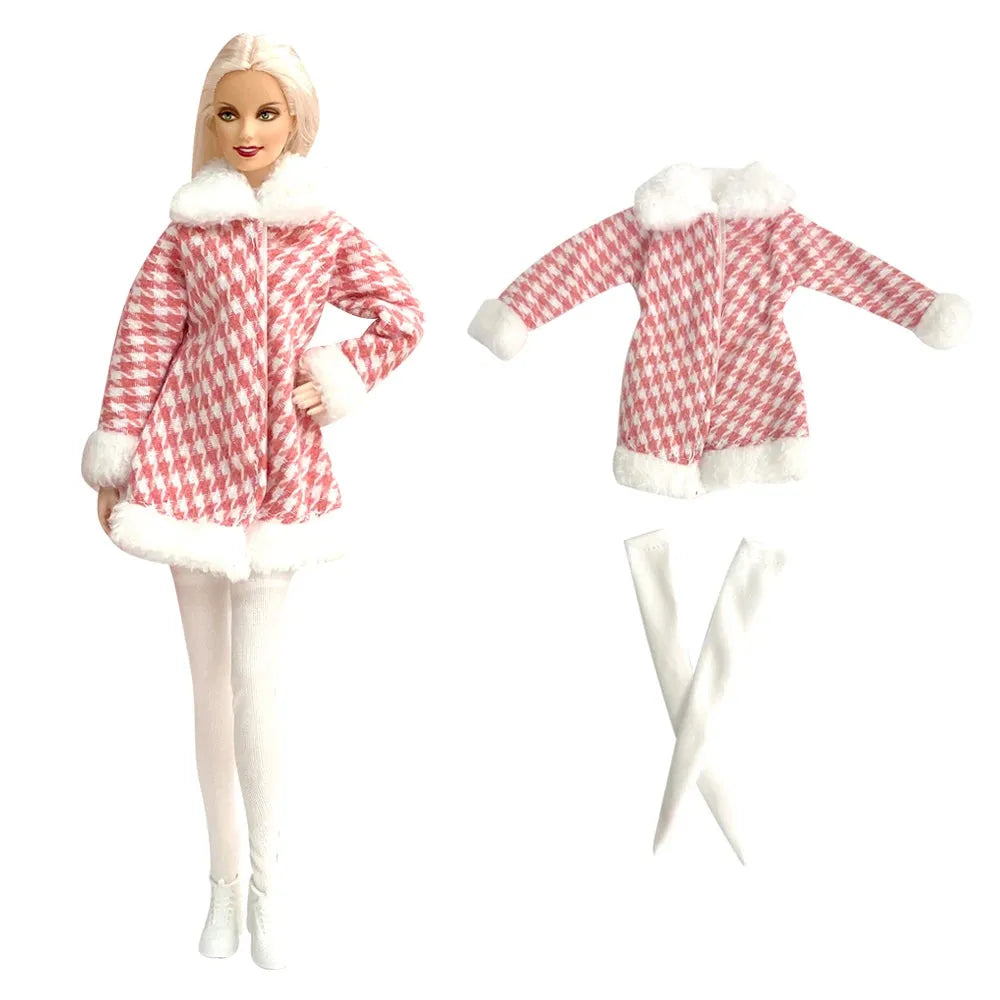 NK 1 Pcs Fashion Doll Dress For 11.5 Inch Doll Clothes 1/6 Dolls Accessories Outfit Casual Shirt Party DIY Dollhouse Toys JJ - petguardiansupplies