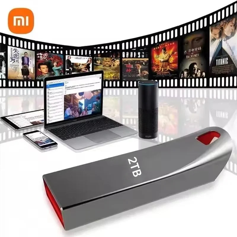 Xiaomi 2TB USB 3.0 Metal Flash Drives High Speed Pendrive 1TB 512GB 256GB Portable Usb Drive Waterproof Memoria Usb Flash Disk - petguardiansupplies