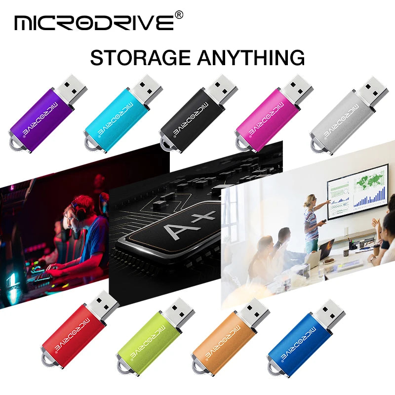 USB Flash Drive 128GB 64GB 32GB 16GB 8GB USB 2.0 Pen Drive Flash Memory Card U Stick High Speed Memoria Usb Pendrive - petguardiansupplies