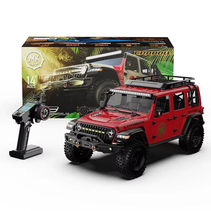 RLAARLO Croboll MK07 1/7 RC Electric Remote Control Model Car Rock Crawler 4WD Brushed RTR Adult Children's Toys - petguardiansupplies