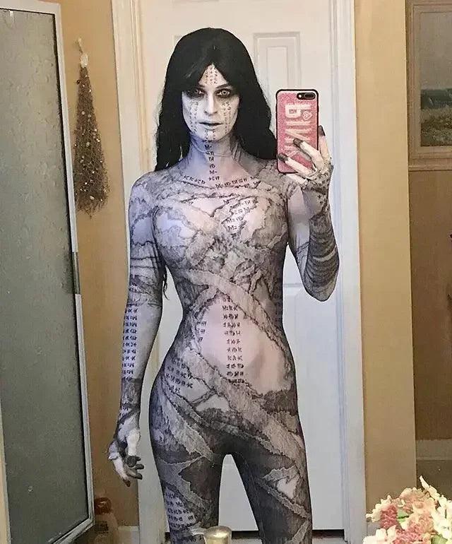 The Mummy 2 Cosplay Costume Adults Kids Female Anck Su Namun Superhero Girls Woman Zentai Halloween Bodysuit - petguardiansupplies