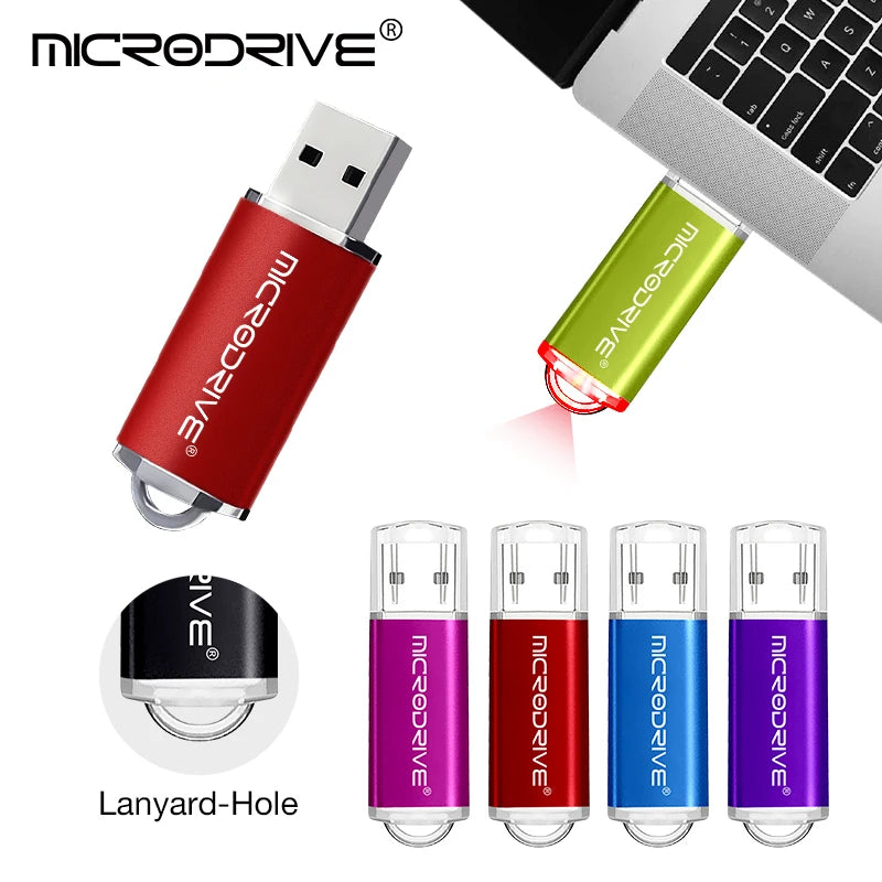 USB Flash Drive 128GB 64GB 32GB 16GB 8GB USB 2.0 Pen Drive Flash Memory Card U Stick High Speed Memoria Usb Pendrive - petguardiansupplies