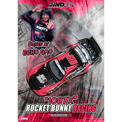 INNO In Stock 1:64 LBWK GTR R35 Carbon Rocket Bunny R32 ECHO GAO All In Tunning 2024 Diecast Diorama Car Model - petguardiansupplies