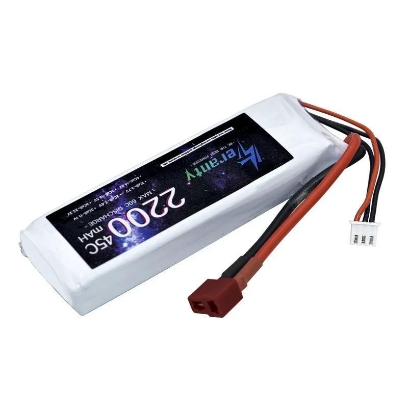 7.4v 2200mAh LiPo 2S Battery 45C For 4WD RC Racing Car Boat Drones Spare Parts 7.4V Battery With T XT30 XT60 JST Plug - petguardiansupplies