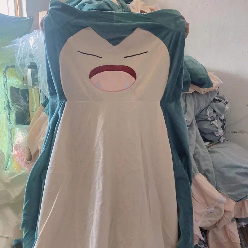 200/150cm Giant Snorlax Plush Pokemon Plush Toys Kawaii Soft Snorlax Leather Shell Plushie NO Filling Pillow Gifts for Children - petguardiansupplies