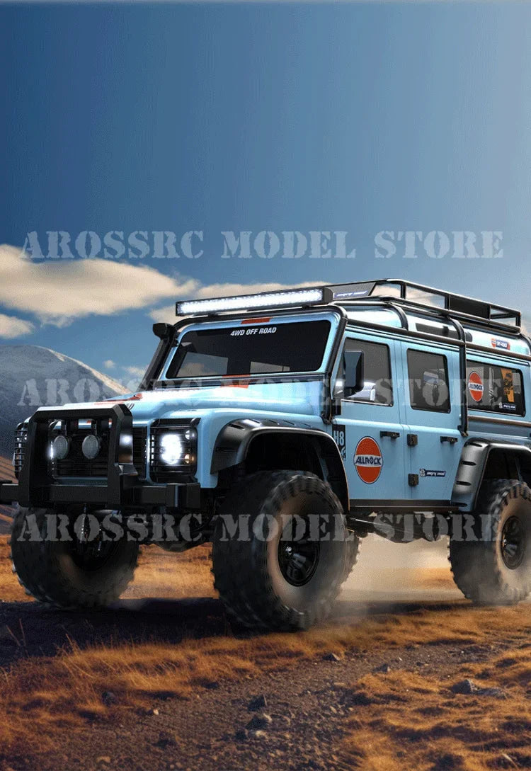 New MJX 1/8 FOC Sensory Brushless H8H Westward ALLLOCK The Defender Simulation Climbing Model RC Car 2S/3S - petguardiansupplies