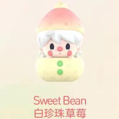 POPBean Strawberry Series Dimoo Skullpanda Pucky Molly Crybaby Sweet Bean Zsiga Labubu Pino Crybaby Action Figure Doll Toys - petguardiansupplies