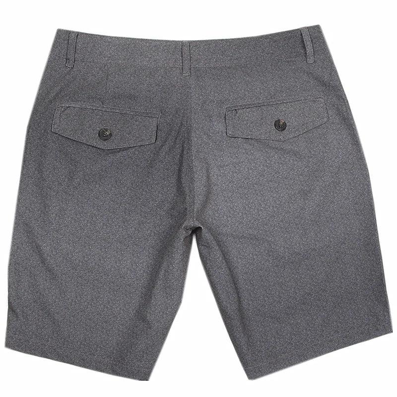 Men Summer Business Casual Elastic Shorts Waterproof Quick-drying Travel Five-pants Fiber Mixed Loose Style Leisure Fishing - petguardiansupplies