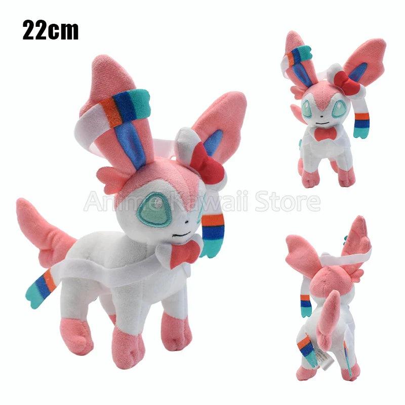 Kawaii Mimikyu Eevee Stuffed Plush Toy Pokemon Evolution Umbreon Flareon Jolteon Glaceon Vaporeon Sylveon Espeon Peluche Dolls - petguardiansupplies