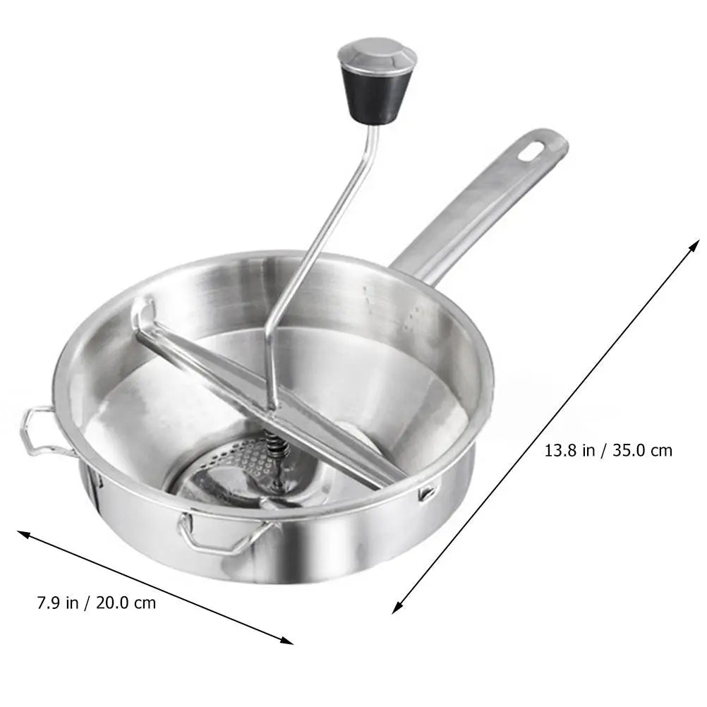 Stainless Steel Potato Masher Manual Potato Ricer Handheld Presser Fruit Juicer Lemon Squeezer Kitchen Tools - petguardiansupplies