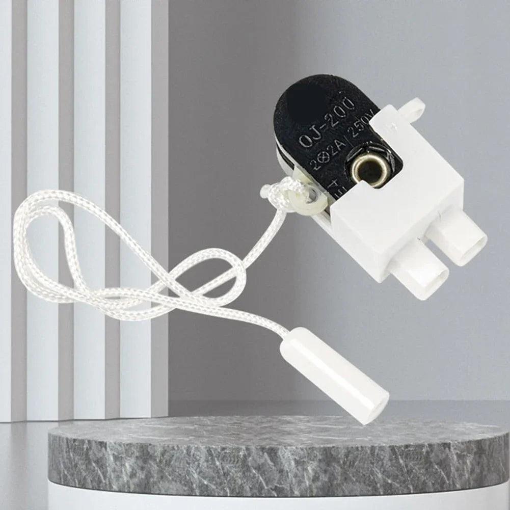 Pull Cord Switch Pull Cord Wall Light Switch With Cord Rotating Pull Cord Switch For Table Lamps Floor Lamps Wall Lamps - petguardiansupplies