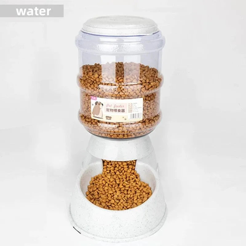 Large Capacity Pet Feeder Bowls Small Dog Food Bowl Automatic Water Dispenser Cat Bowls Pets Feeding Bowls Drink Water Bowl - petguardiansupplies