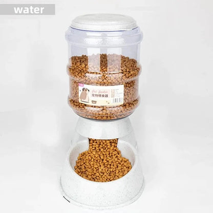 Large Capacity Pet Feeder Bowls Small Dog Food Bowl Automatic Water Dispenser Cat Bowls Pets Feeding Bowls Drink Water Bowl - petguardiansupplies