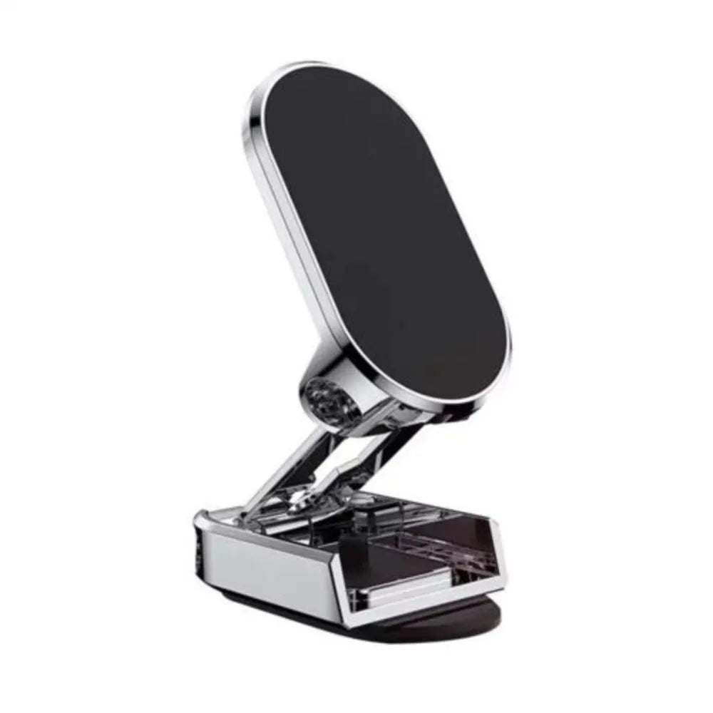 Strong Magnetic Foldable Car Phone Holder 360°Rotatable Alloy Magnet Mount Stand - petguardiansupplies