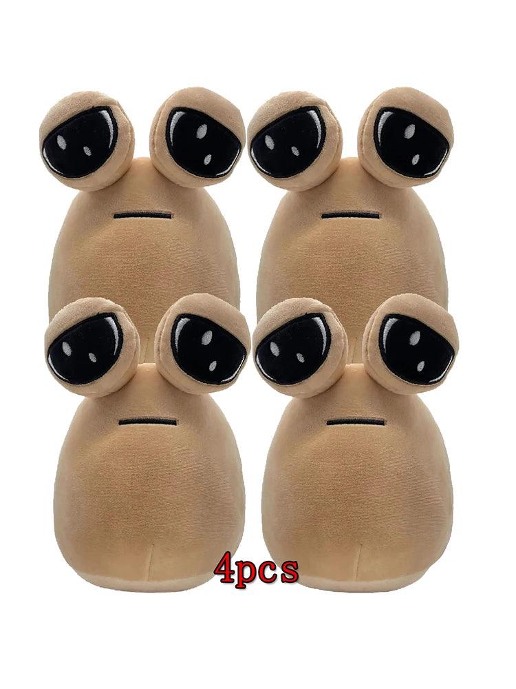 22cm Hot Game My Pet Alien Pou Plush Toy Furdiburb Emotion Alien Plushie Stuffed Animal Pou Doll Birthday Christmas Gift - petguardiansupplies