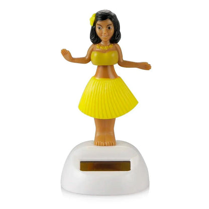 Car Ornament Automobiles Decoration Dancing Hula Girl Swinging Bobble Toy Gifts Auto Interior Home Decor Solar Girls Accessories - petguardiansupplies