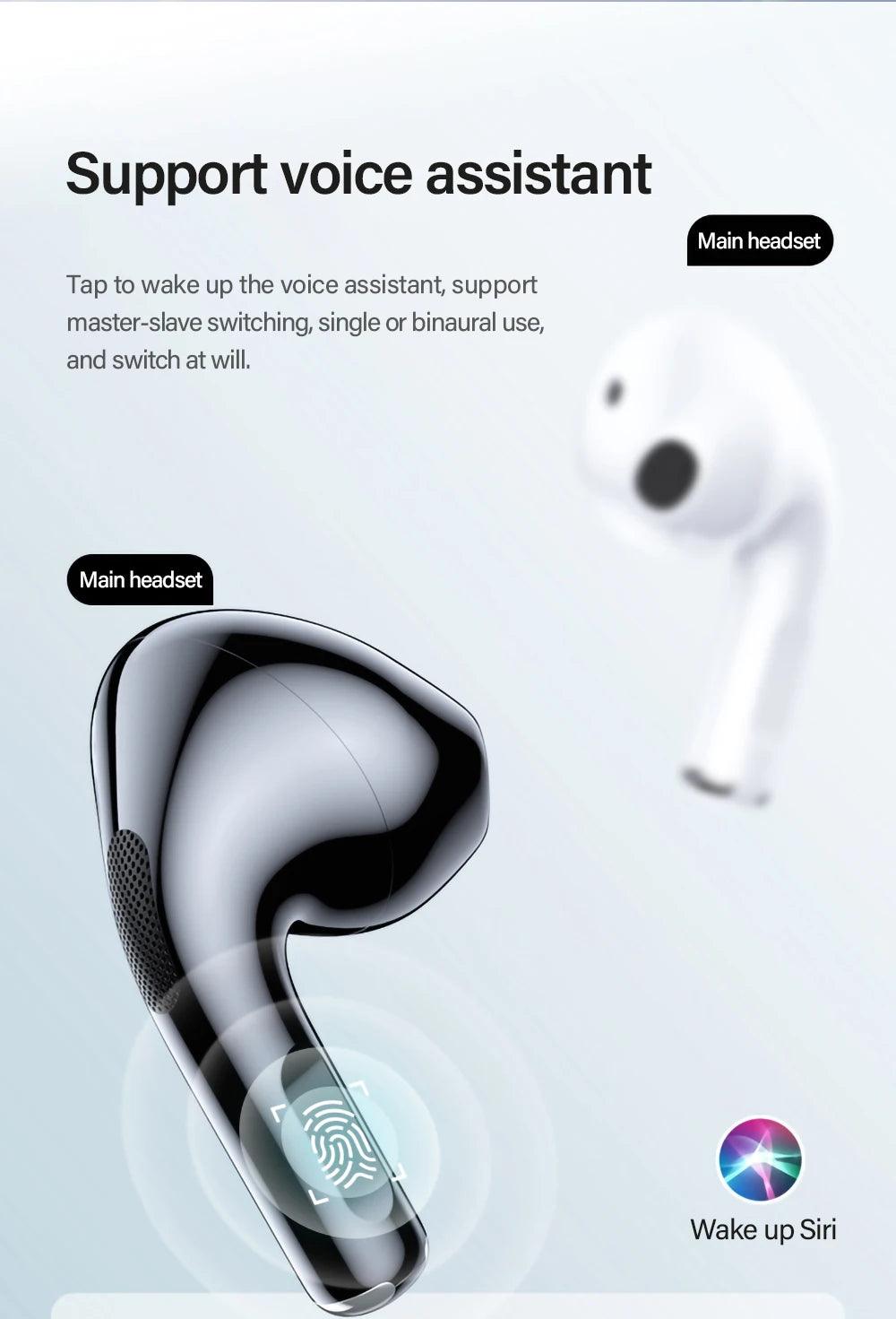 Lenovo LP40 Earphones TWS Wireless Bluetooth 5.0 Earbuds Bass Touch Control Stereo Noise Reduction Long Standby Original Choice - petguardiansupplies