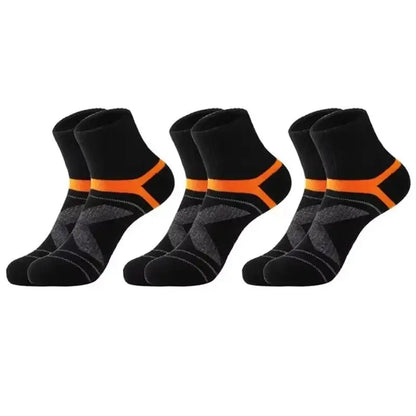 3/5/10/20 Pairs Lot Men's Socks Black Sports Socks Casual Run Autumn Winter High Quality Breathable Male Socks - petguardiansupplies