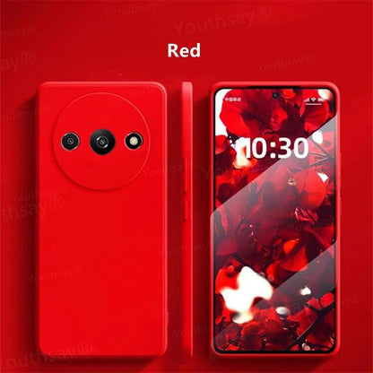 For Redmi A3 Case Cover For Xiaomi Redmi A3 Funda Coque Soft Original Liquid Silicone Protective Phone Case Redmi A3 - petguardiansupplies