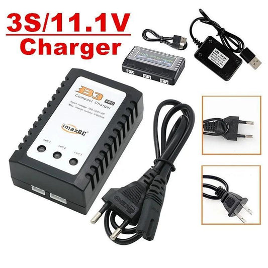 B3 Pro Charger 3S 11.1V Charger Li-polymer Lipo Battery Charger 3Cells For RC Car/Drone/Toys Battery Chargers - petguardiansupplies