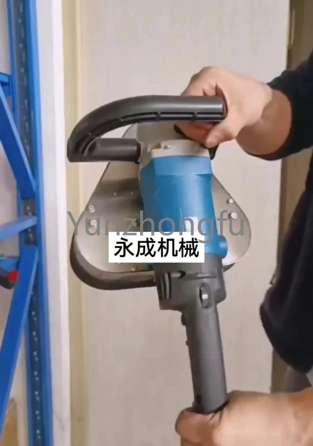 Handheld Three Head Dust-free Grinding Machine, Floor Grinding Machine, Concrete Floor Renovation Putty, No Dead Corners - petguardiansupplies