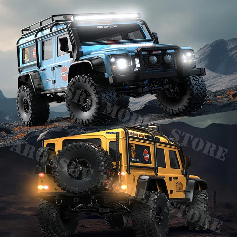 New MJX 1/8 FOC Sensory Brushless H8H Westward ALLLOCK The Defender Simulation Climbing Model RC Car 2S/3S - petguardiansupplies