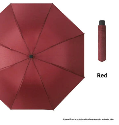 Large Foldable Umbrella Sunshade For Women Durable Umbrella Rain Sun Protection Advertising - petguardiansupplies