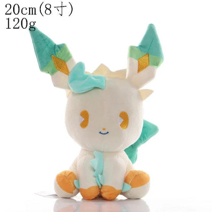 Pokemon Eevee Evolution Peluche Plush Toy Flareon Vaporeon Espeon Umbreon Leafeon Sylveon Pikachu Stuffed Doll Kid Xmas Gift - petguardiansupplies