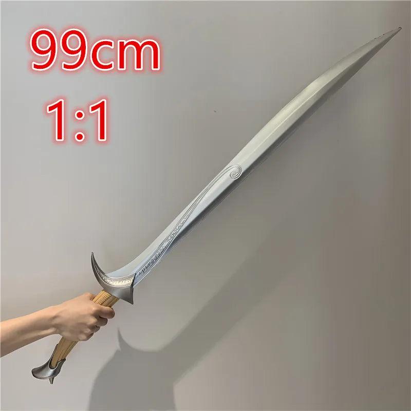 1:1 Cosplay Free Shipping Sword Movie The Elves Sword 72cm Sting Sword Kids Gift Safety PU Material - petguardiansupplies