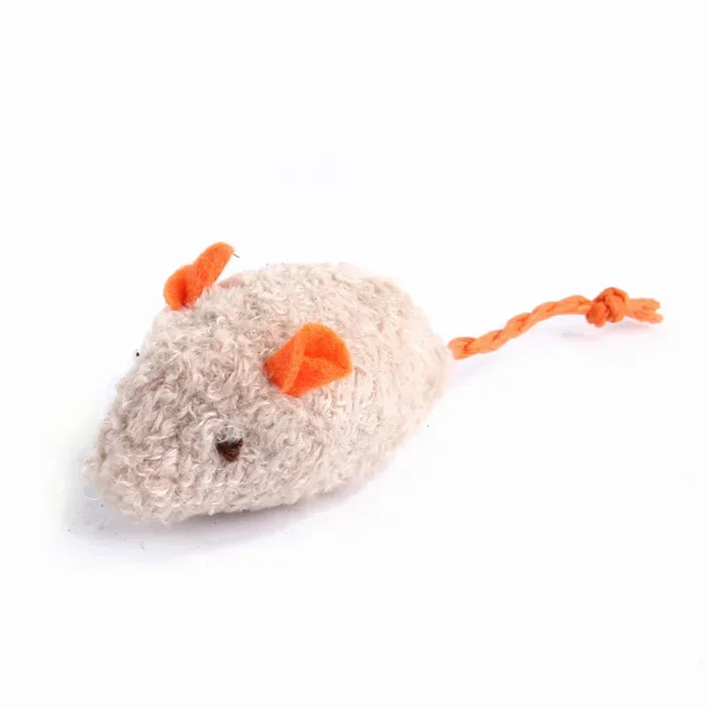 Cat Toy Plush Mouse Cute Modeling Bite-resistant Kitten Catnip Toy Universal Fun Interactive Entertainment Pet Supplies - petguardiansupplies