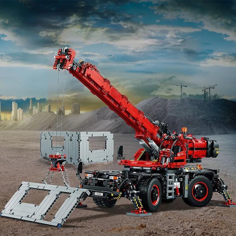 New MOC-33977 Rough Terrain Crane 42082 Building Block Toys 3714 Pcs Assembly Building Blocks Kids Toys DIY Birthday Gift Gifts - petguardiansupplies