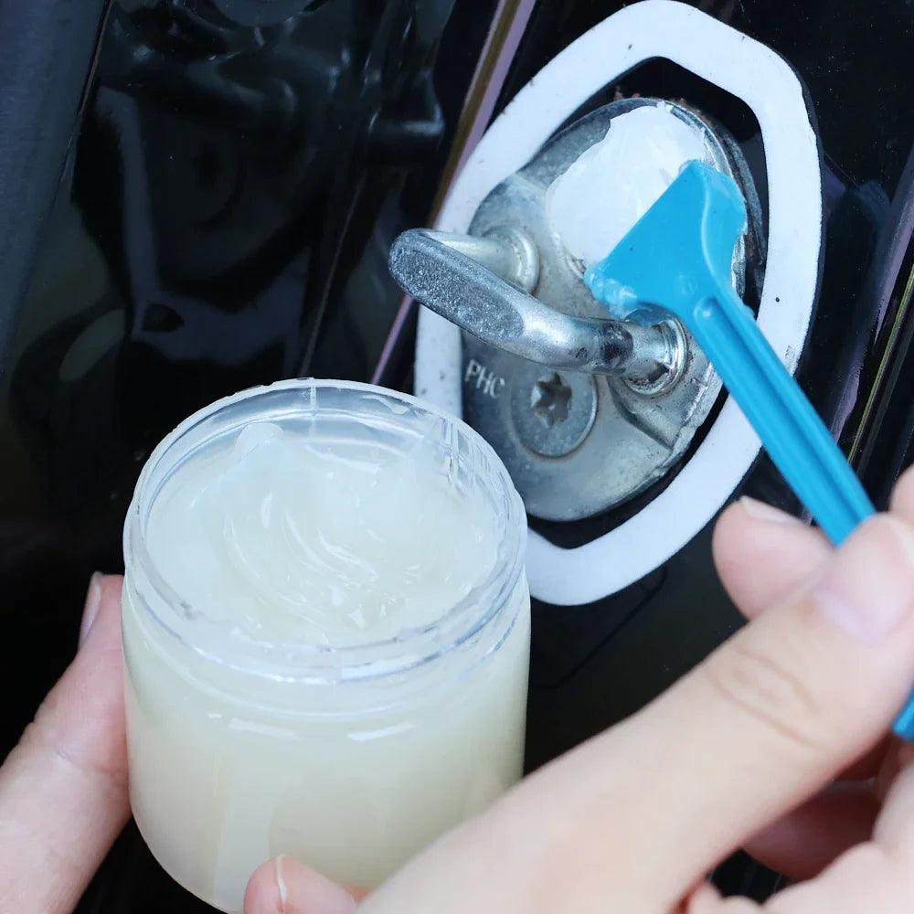 Car Sunroof Track Lubricating Grease Door Abnormal Noise Antirust Oil White Mechanical Maintenance Gear Bearing Oil Grease Kit - petguardiansupplies