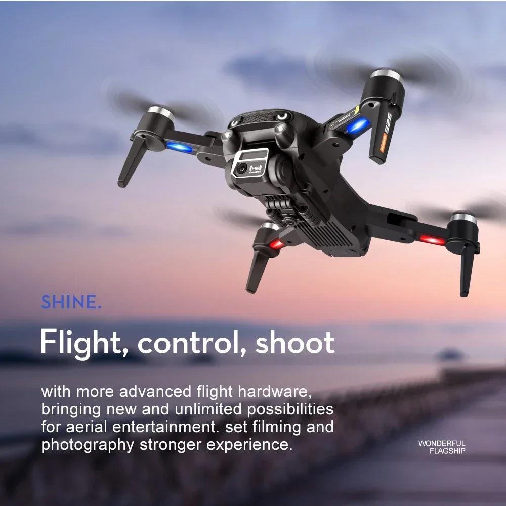 2024 New S2S RC Drone 8K HD Professional Dual Camera Brushless Motor Obstacle Avoidance Smart Aircraft Foldable Quadcopter Toys - petguardiansupplies