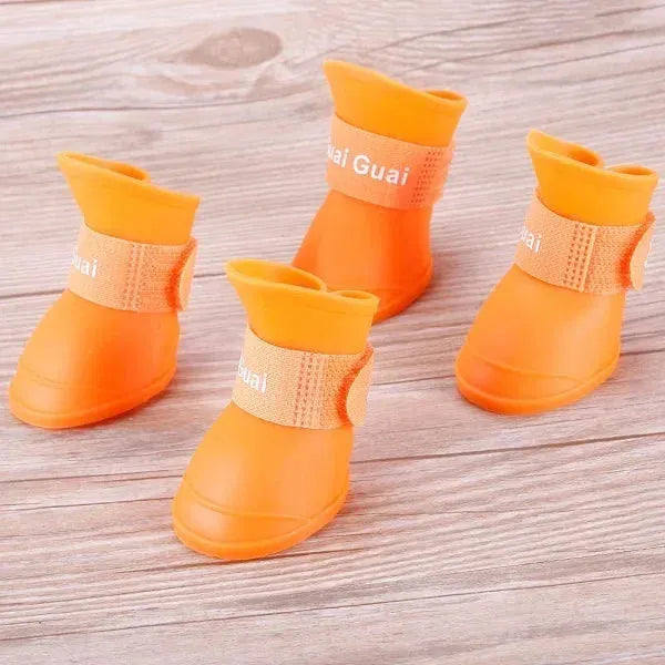 Hot Sale Summer Pet Dog Shoes Waterproof Pet Rain Shoes for Dog Puppy Rubber Boots Durable Shoes - petguardiansupplies