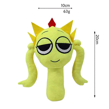 Sprunki Plush Toys Sprunki Incredibox Plushie Doll Singers Oren Wenda Game Cartoon Stuffed Pillow Kids Birthday Christmas Gifts - petguardiansupplies