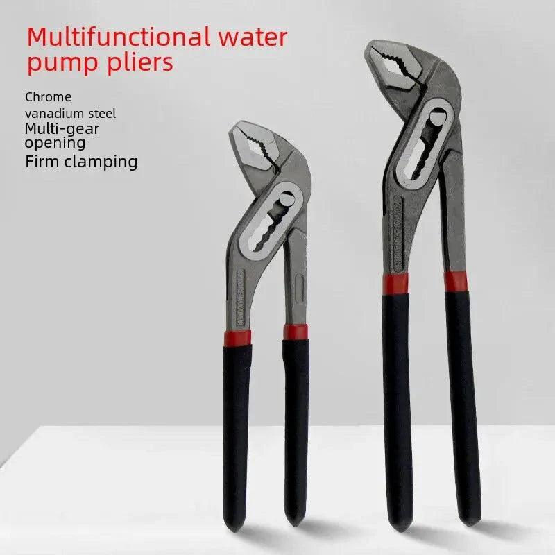 High Carbon Steel Adjustable Wrench Pliers Multi-purpose Water Pipe Pliers Professional Plumbing Repair Tool - petguardiansupplies