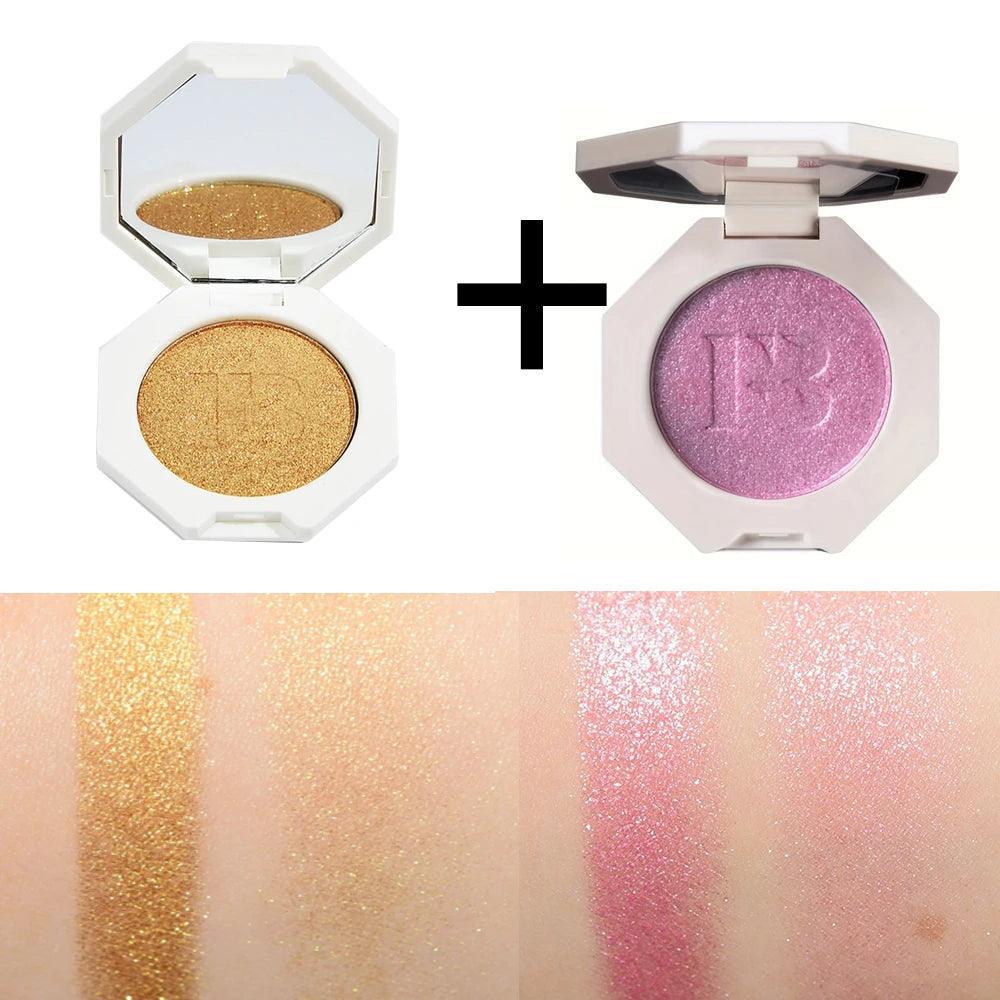 High Glitter Killawatt Freestyle Highlighter Diamond bomb fenty Makeup Palette Face Highlight Platinum Shimmer 0.09oz/2.5g - petguardiansupplies